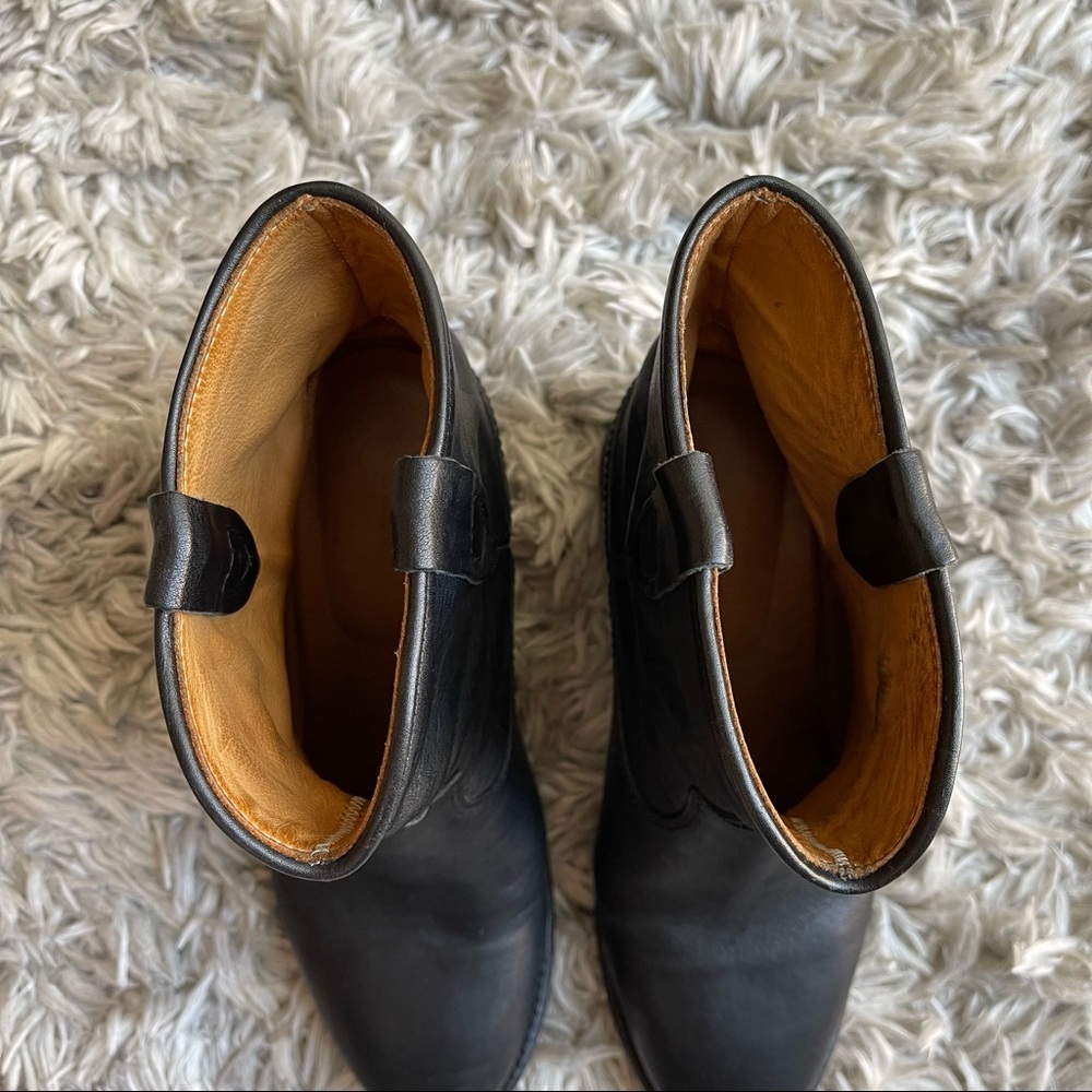 Isabel Marant Cluster Leather Hidden Wedge Ankle Boots - Picture 13 of 16